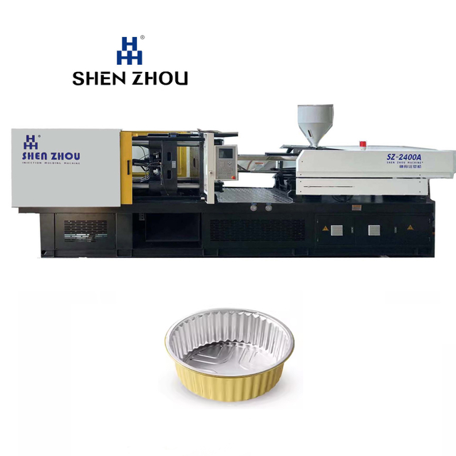 Tin Foil Dishes Food Packaging Containers Tray Die-casting Injection Molding Machine