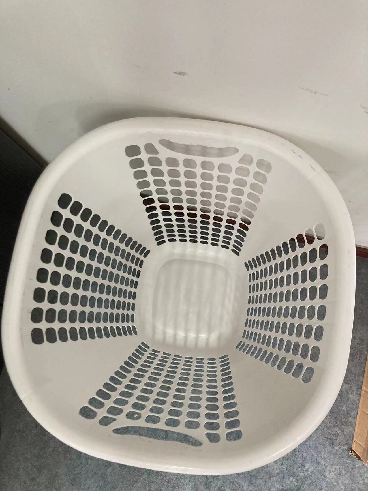 Plastic Household Hamper Storage Clothes Laundry Basket Injection Molding Machine