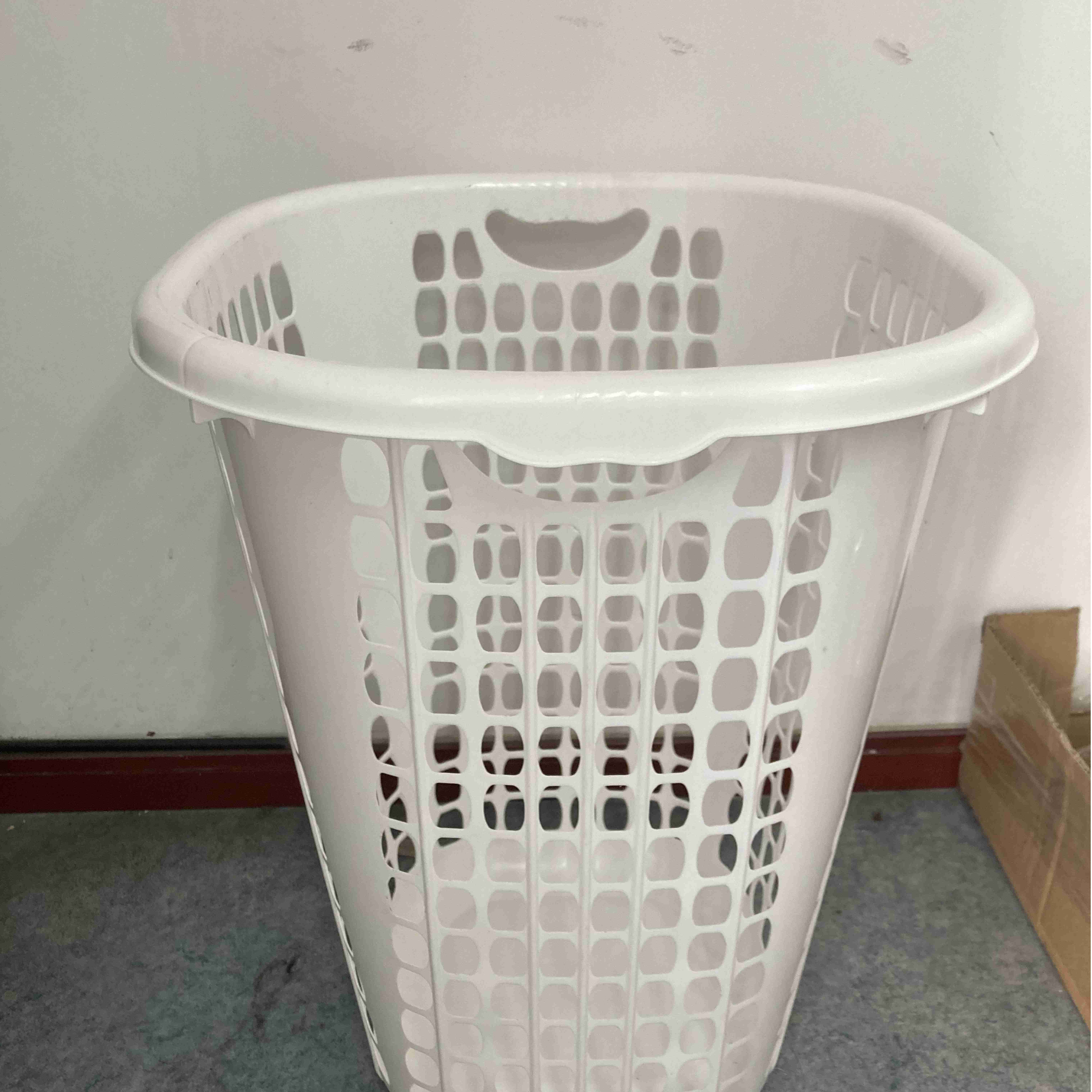 Plastic Household Hamper Storage Clothes Laundry Basket Injection Molding Machine
