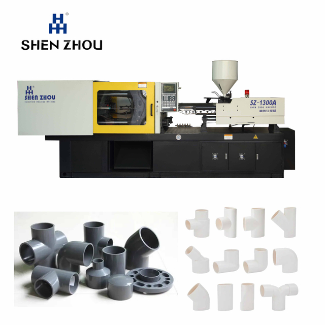 Plastic PVC Water Pipe Fittings Injection Moulding Machine